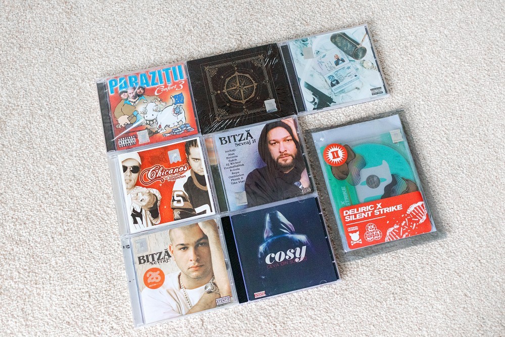 CD Hip Hop / Rap Romanesc - Bitza, Grasu XXL, Parazitii, Nane