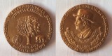 Medalia Expozitia filatelica nationala BOTANICA - cercetare stiintifica forestiera - Profesor MARIN DRACEA medalie semnata C.D