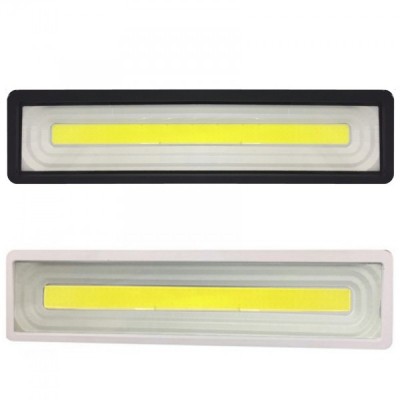 Proiector Cob Led 50W 220V Alb Rece 6500K 28x7x8.5cm WT foto