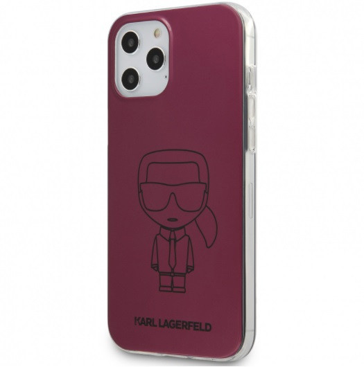 Husa Originala Karl Lagerfeld iPhone 12 / 12 Pro - KLHCP12MPCUMIKPI