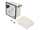 Ampermetru pe panou AC 0-40/48/80A 96x96mm Clasa 1.5