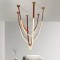 Candelabru Modern, LED, ARIA Largo, 36W, lumina Neutra, Maro ModernLight Concept
