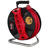 Cumpara ieftin Prelungitor electric 50m, pe rola cu tambur, 50m, 3x2.5mm, 4 prize, 3500W, BUL-MAX BMX1388