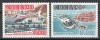 Monaco 1990 Mi 1973/74 MNH - Congresul Int al Asociației Aeroporturilor Civile, Nestampilat