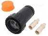 Conector circular, tata, 2 pini, BULGIN - PXP9050/02/P/1