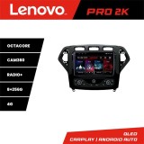 Navigatie Android Ford Mondeo 2007-2010 QLED 2K 8+256GB 360 Lenovo