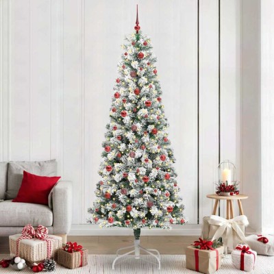 vidaXL Brad de Crăciun artificial cu ramuri articulare 240 cm 3395613 foto