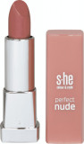 She colour&amp;style Ruj perfect nude 332/320, 5 g