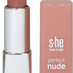 She colour&style Ruj perfect nude 332/320, 5 g