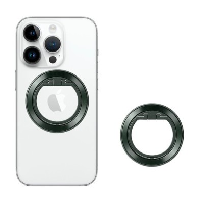 Suport Rotund pentru Telefon - Techsuit (MPR2) - Green foto