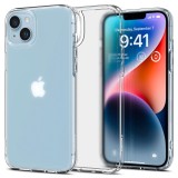 Husa transparenta iPhone 14 Spigen Ultra Hybrid, clear frost