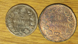 Italia - set de colectie - 5 + 10 centesimi 1862 N (Napoli) + M (Milan) - bronz, Europa