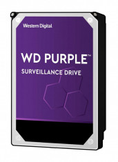 HDD intern WD 3.5 8TB PURPLE SATA3 IntelliPower (7200rpm) 256MB Surveillance HDD foto