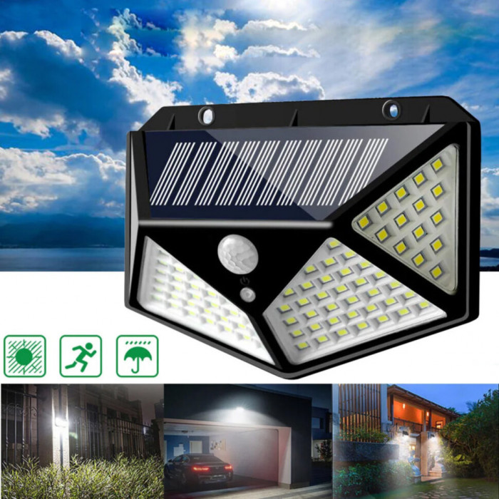 Lampa Solara LED cu senzor crepuscular si senzor de miscare FAVLine Selection