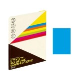 Etichete autocolante Grand 150-1365, 1/A4, 210x297mm, permanente, colturi drepte, albastru fluorescent, top 25 coli