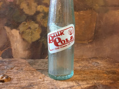 sticla sus / bautura racoritoare Quik Cola perioada comunista RSR anii 70 ! foto