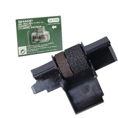 Banda Cu Cerneala, Pentru Calculator Cu Banda Sharp El-1750v - Negru/rosu foto