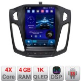 Navigatie Tesla Ford Focus 3 2011-2018, 4GB RAM, 64GB, CarPlay, Android Auto