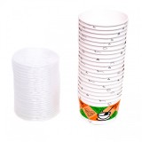 Bol Supa din Carton + Capac, 591ml, 20 oz, Set 100 bucati
