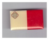 Insigna steag Malta - Editions Atlas, cu pin