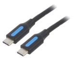 Cablu USB-C 2.0 Negru 1m 480Mbps