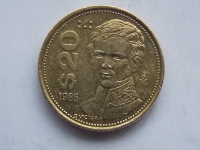 20 PESOS 1985 MEXIC foto