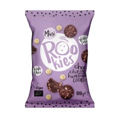 ROOKIES - mini cookies cu ciocolata si alune bio 100g