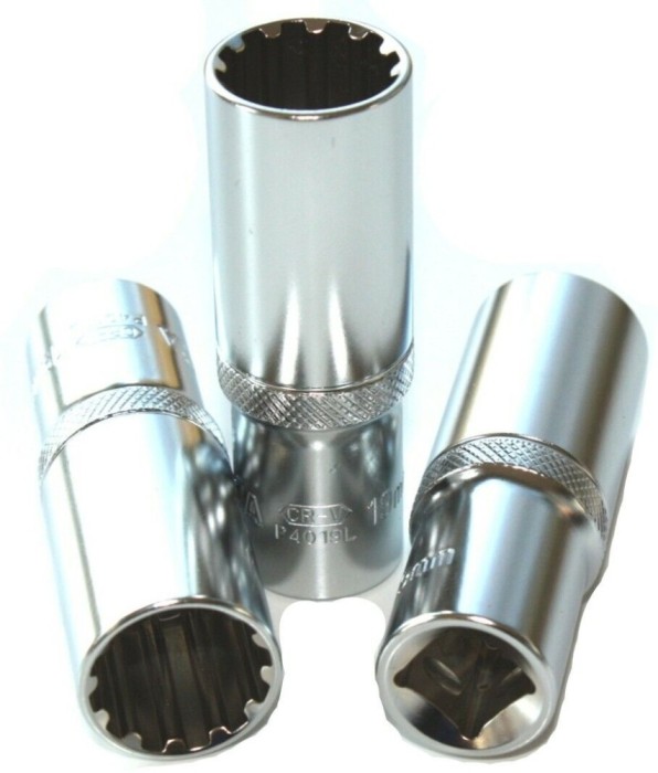 Cheie Tubulara Spline 1/2&quot;, CrV 22mm, Lungime 76mm