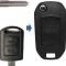 Carcasa Cheie Transformatoare 2 Butoane Flip HU46 Compatibila cu Opel &ndash; Corsa C, Meriva A, Tigra B, Combo