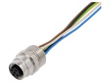Conector M12 soclu PIN 5 mamă A-DeviceNet / CANopen 2m - Conector M12 soclu PIN 5 mamă A-DeviceNet / CANopen 2m