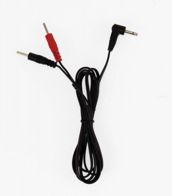 Cablu Conductor Electrostimulare, Negru foto