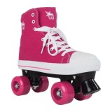 Role copii Rookie Canvas RKE-SKA-1506, Marime 39, Roz, Pegas