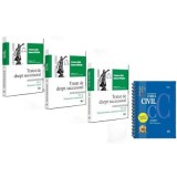 Pachet: Tratat de drept succesoral Editia a 5-a si Codul civil Ianuarie 2026 - Francisc Deak, Dan Lupascu