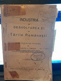 INDUSTRIA SI DESVOLTAREA EI IN TARILE ROMANESTI - D.Z. FURNICA