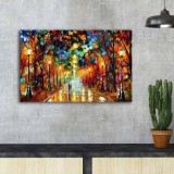 Cumpara ieftin Tablou canvas FAMOUSART-073 Multicolor 45x70 cm