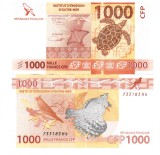 French Pacific Territories Polinezia Franceza 1 000 1000 Francs 2014 P-6c UNC