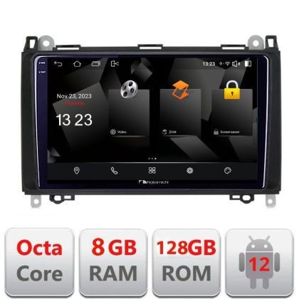 Navigatie Mercedes VW 5960Pro-068 Android Octa Core Qualcomm 2K Qled 8+128 DTS DSP 360 4G Optical v1 CarStore Technology