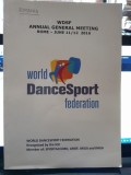 World DanceSport Federation, annual general meeting Rome-june 11/12 2016