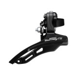 Schimbator Fata Shimano FD-TZ500-DS6 - 3 x 6/7 Viteze, tragere dubla, Negru Ultimate FactoryBikes