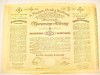B328-I-Asigurare veche imprumut ipotecar bancar 100 koroane Budapesta 1906.