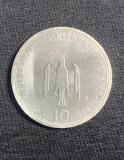 Moneda argint 10 mărci 1989J