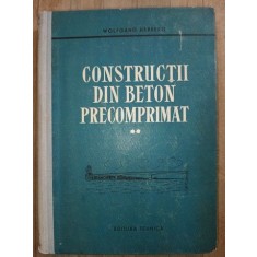 Constructii din beton precomprimat vol.2- Wolfgang Herberg