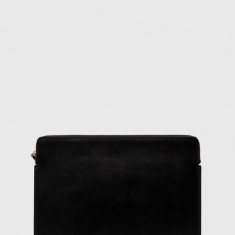 By Malene Birger husă laptop din piele culoarea negru