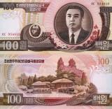 Coreea de Nord 100 Won 1992 UNC Bancnota Asiatica - Colectie Numismatica