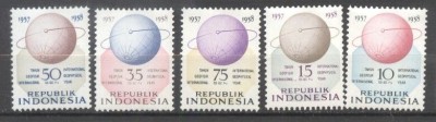 Indonesia 1958 Geophysical year, MH AG.038 foto