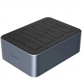 Cumpara ieftin Docking Station Orico 6646C3-C 4-Drive pentru HDD / SSD SATA 2.5inch / 3.5inch, Gri