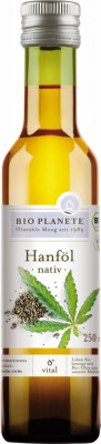 Ulei de canepa nativ bio 250ml Bio Planete foto