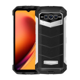 Cumpara ieftin Telefon mobil Doogee V Max Moonshine Silver, 5G, 6.58 FHD+, 20GB RAM (12GB + 8GB extensibili), 256GB ROM, Dimensity 1080, Android 12, NFC, IP68, 22000