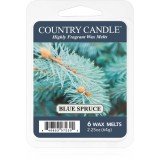 Country Candle Blue Spruce ceară pentru aromatizator 64 g