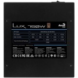 Sursa LUX750, 750W, 20+4 pin ATX ATX Black, 500-800, 1, Aerocool